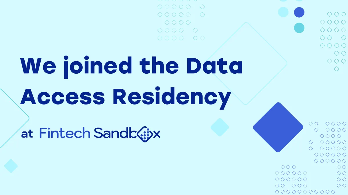 Fintech Sandbox announcement